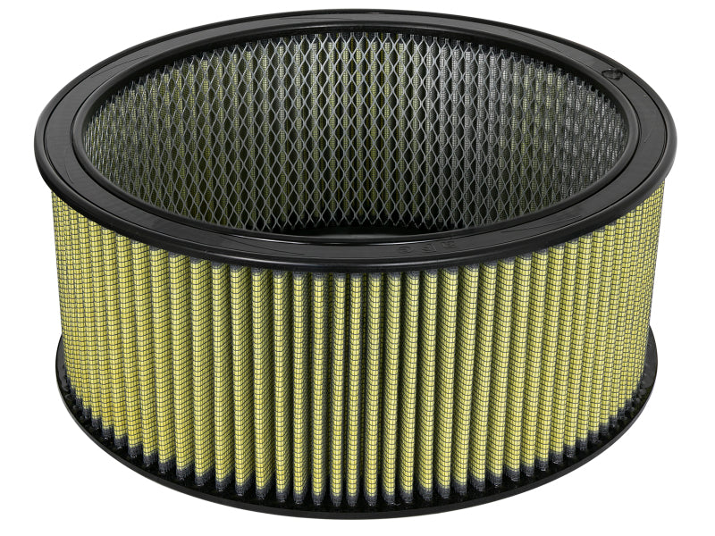 AFE Universal Pro-G 7 Filter - aFe MagnumFLOW Air Filters Round Racing PG7 A/F RR PG7 14OD x 12ID x 6H IN with E/M
