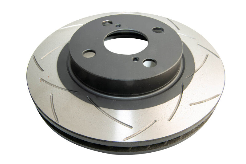 DBA Street Slotted Rotors - DBA 2001+ Toyota Corolla Street Series T2 Front Slotted Rotor