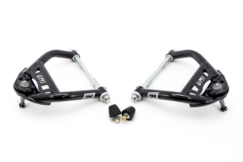 UMI Lower Control Arms - UMI Performance 64-72 A-Body Tubular Front Upper A-arms 1/2in Taller Ball Joints