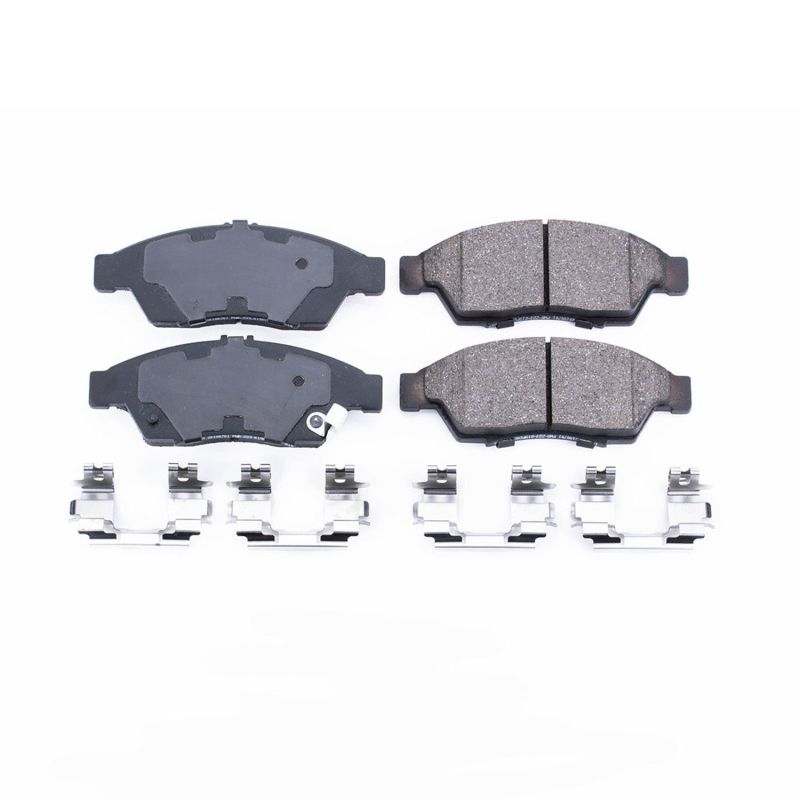 PSB Z17 Evolution Brake Pads - Power Stop 06-07 Suzuki Aerio Front Z17 Evolution Ceramic Brake Pads w/Hardware