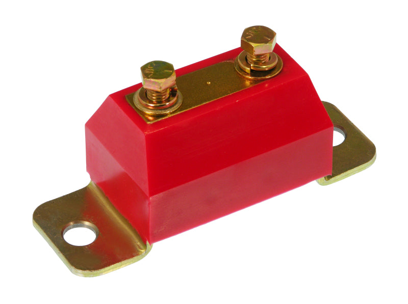PRO Transmission Mounts - Red - Prothane 79-98 Ford Mustang Trans Mount Bushings - Red