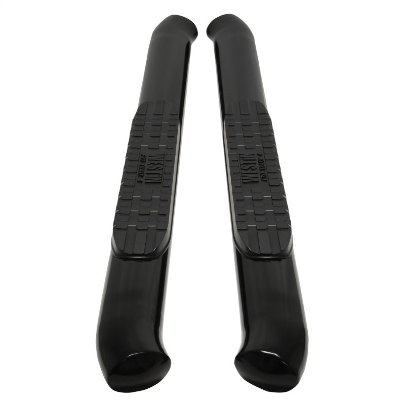 WES Nerf Bars - PRO TRAXX 4 - Westin 21-22 Ford Bronco (2-Door) PRO TRAXX 4 Oval Nerf Step Bars - Textured Black