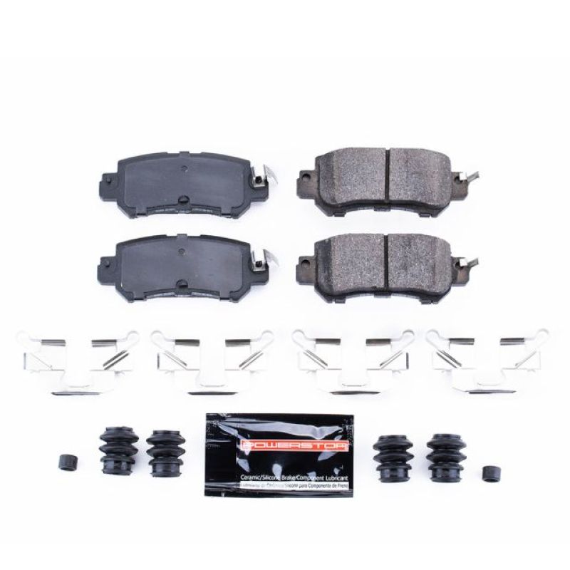 PSB Z23 Evolution Brake Pads - Power Stop 16-18 Mazda CX-3 Rear Z23 Evolution Sport Brake Pads w/Hardware