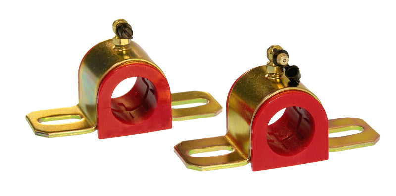 PRO Sway/End Link Bush - Red - Prothane Universal 90 Deg Greasable Sway Bar Bushings - 29MM - Type B Bracket - Red