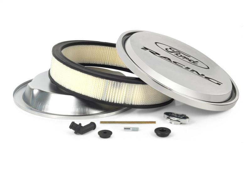 FR Air Cleaners - Ford Racing Polished Slant Edge Air Cleaner
