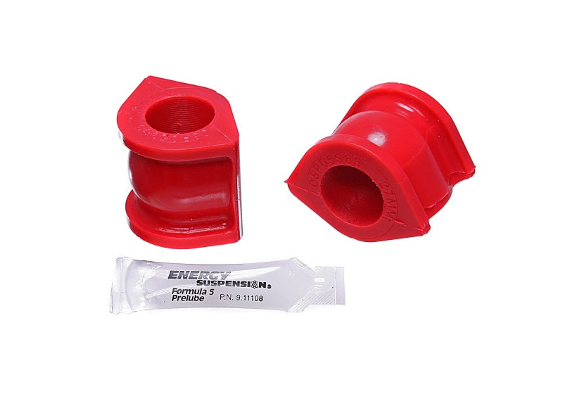 ES Sway Bar Bushings - Red - Energy Suspension 06-11 Honda Civic SI 27mm Front Sway Bar Bushing Set - Red