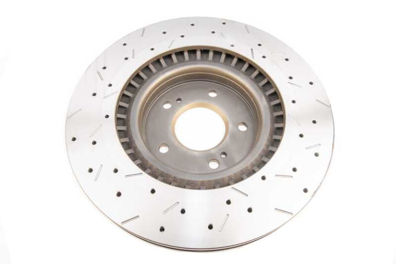 DBA 4000 Slot&Drill Rotors - DBA 8/93-94 Nissan Skyline R32 GT-R/95-7/98 R33 & R34 GT-R Front Drilled & Slotted 4000 Series Rotor