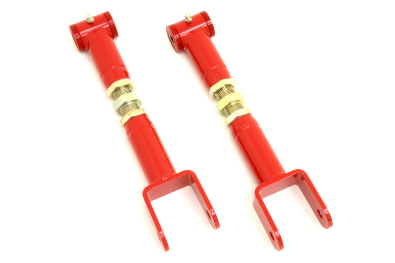 BMR Control Arms - BMR 64-67 A-Body Upper Control Arms On-Car Adj. (Polyurethane) - Red