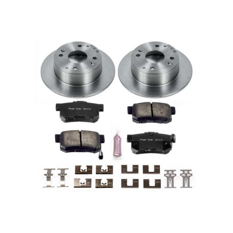 PSB Autospecialty Kit - Power Stop 95-98 Acura TL Rear Autospecialty Brake Kit