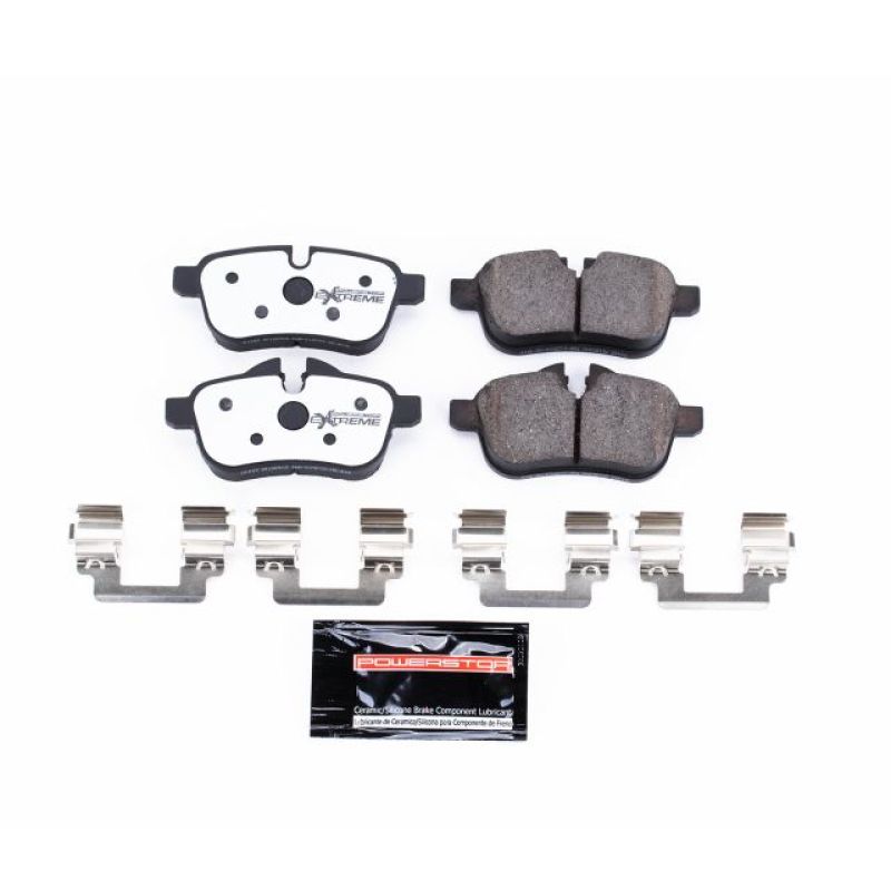 PSB Z26 Extreme Brake Pads - Power Stop 09-16 BMW Z4 Rear Z26 Extreme Street Brake Pads w/Hardware