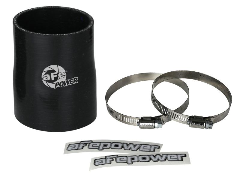 AFE Elbow Reducing Couplers - aFe Magnum FORCE Intake Coupling Kit (3 IN ID to 2-3/4 IN ID x 2-1/2 IN L) Straight Black
