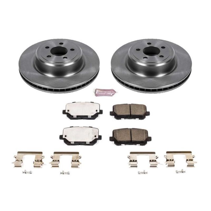 PSB Autospecialty Kit - Power Stop 14-19 Dodge Charger Rear Autospecialty Brake Kit