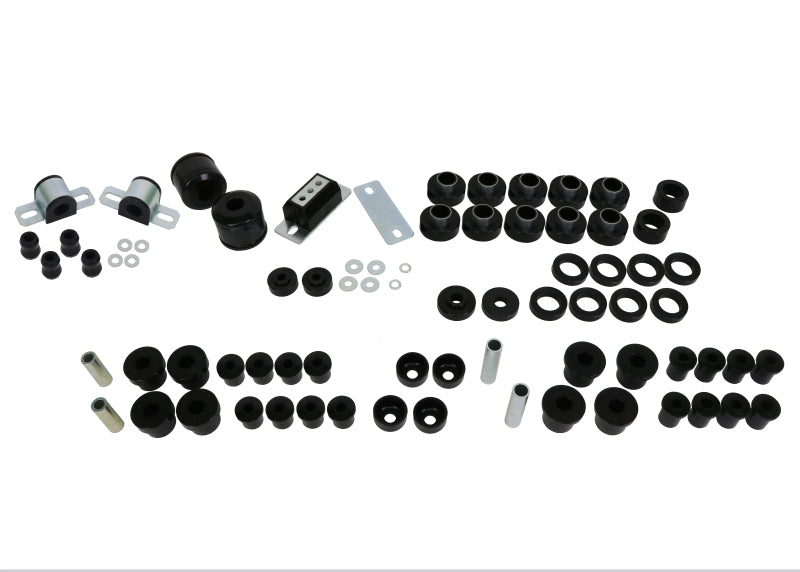 WL Bushings - Sway Bar - Whiteline 80-86 Jeep CJ5/CJ7 Essential Front and Rear Vehicle Kit