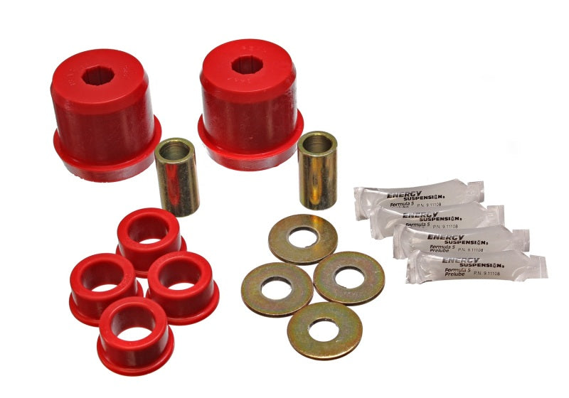 ES Cntrl Arm Bushings - Red - Energy Suspension 00-03 Nissan Maxima Red Front Control Arm Bushing Set