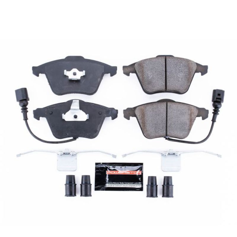 PSB Z23 Evolution Brake Pads - Power Stop 09-11 Volkswagen CC Front Z23 Evolution Sport Brake Pads w/Hardware