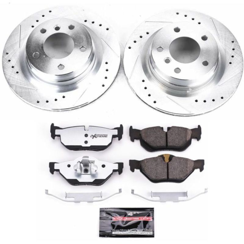 PSB Z26 Street Warrior Kit - Power Stop 2006 BMW 325i Rear Z26 Street Warrior Brake Kit
