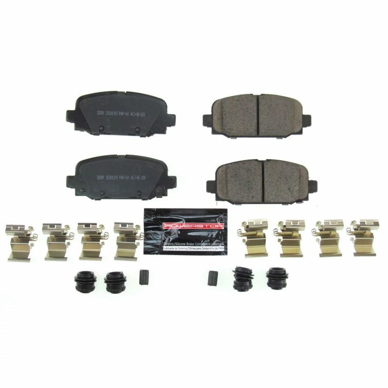 PSB Z23 Evolution Brake Pads - Power Stop 18-19 Jeep Compass Rear Z23 Evolution Sport Brake Pads w/Hardware