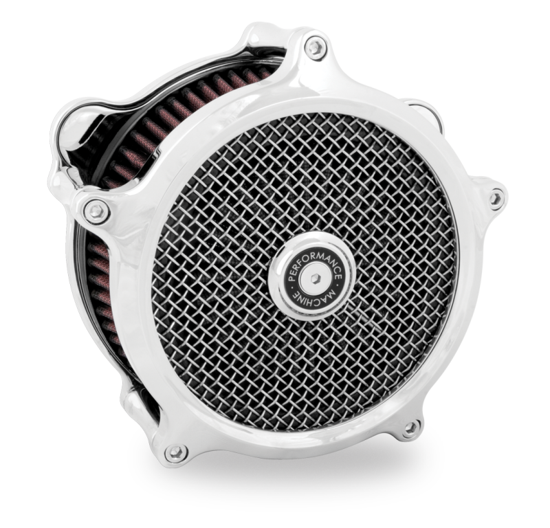 PFM Air Cleaners - Performance Machine 23-Up CVO, 2024 Touring Super Gas Air Cleaner - Chrome