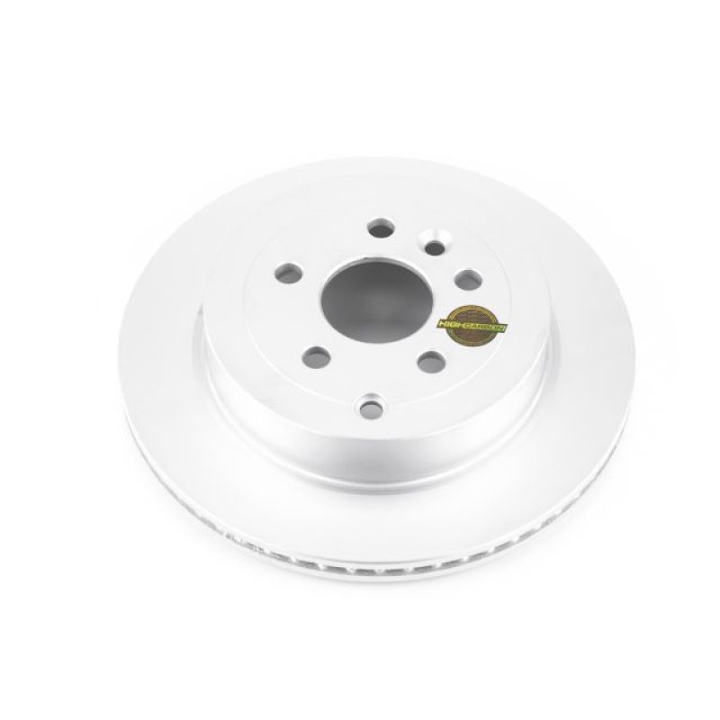PSB Evolution Coated Rotor - Power Stop 08-12 Land Rover LR2 Rear Evolution High Carbon Geomet Coated Rotor