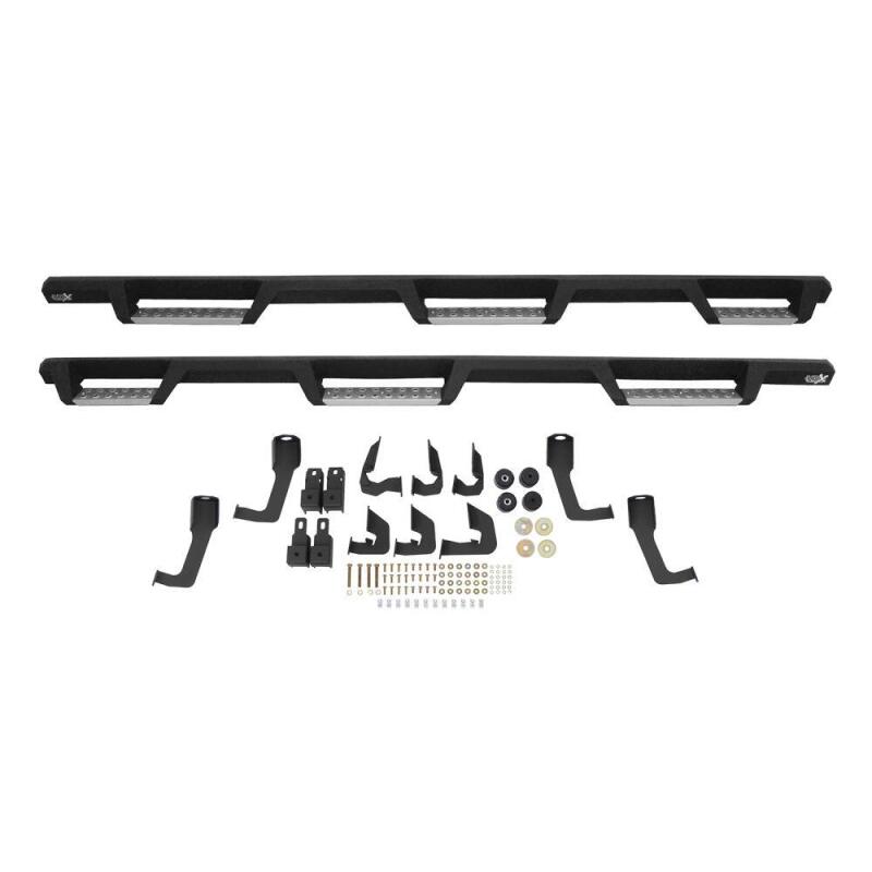 WES Nerf Bars - HDX Drop - Westin 19-23 1500 Classic CC 5.5ft. Bed HDX Stainless Drop W2W Nerf Step Bars - Tex. Blk