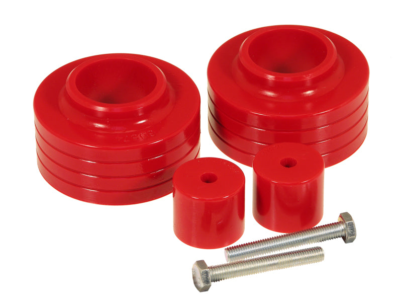 PRO Coil Spring Isolator - Red - Prothane Jeep TJ 1in Lift Coil Spring Isolator - Red
