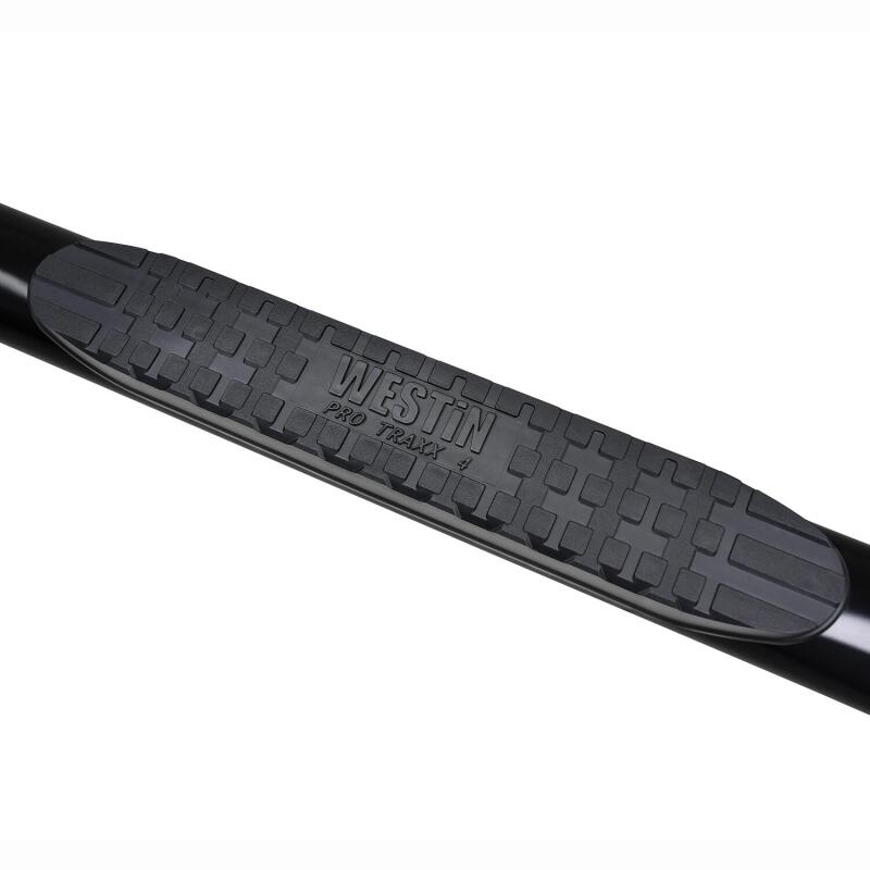 WES Nerf Bars - PRO TRAXX 4 - Westin 2022 Nissan Frontier Crew Cab PRO TRAXX 4 Oval Nerf Step Bars - Black
