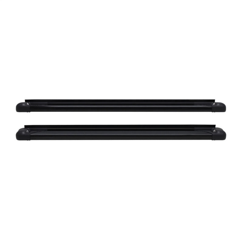 WES Running Boards - Sure-Grip - Westin SG6 Aluminum LED Running Boards 83in - Blk