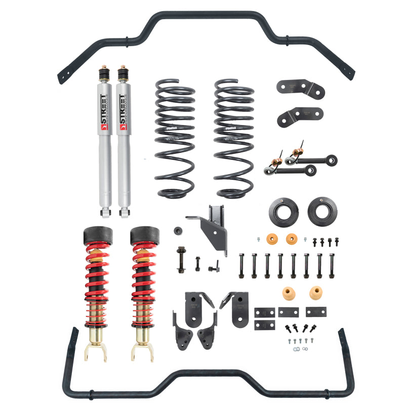 BT Perf Handling Kit - Belltech Performance Handling Kit 2019+ Ram 1500 2WD/4WD 1-3in F / 4-5in R
