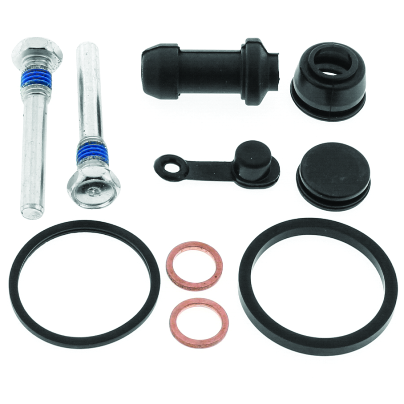 QBS Caliper Rebuild Kits - QuadBoss 99-02 Kawasaki KVF300A Prairie 4x4 Front Caliper Rebuild Kit