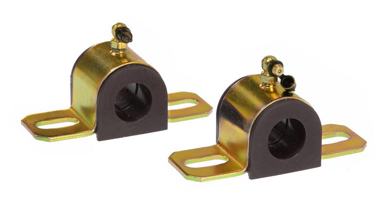 PRO Sway/End Link Bush - Blk - Prothane Universal 90 Deg Greasable Sway Bar Bushings - 15/16in - Type B Bracket - Black