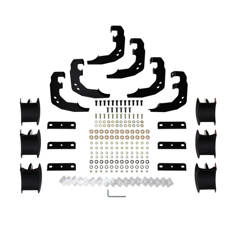 WES Nerf Bars - PRO TRAXX 4 - Westin 2019 Ram 1500 Crew Cab (Excl. 1500 Classic) PRO TRAXX 4 Oval Nerf Step Bars - SS - Black