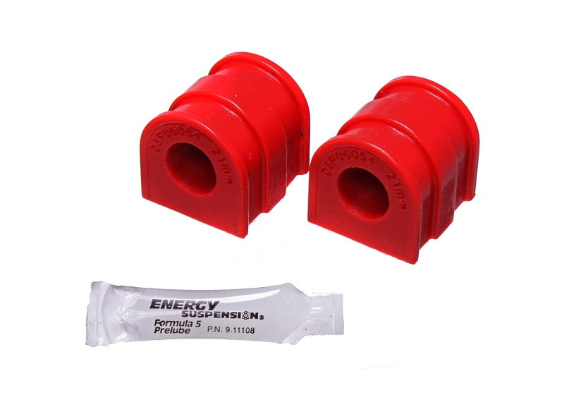 ES Sway Bar Bushings - Red - Energy Suspension 06-12 VW GTI / 10-14 VW Golf (Base) Red 21.7mm Rear Sway Bar Bushing Set