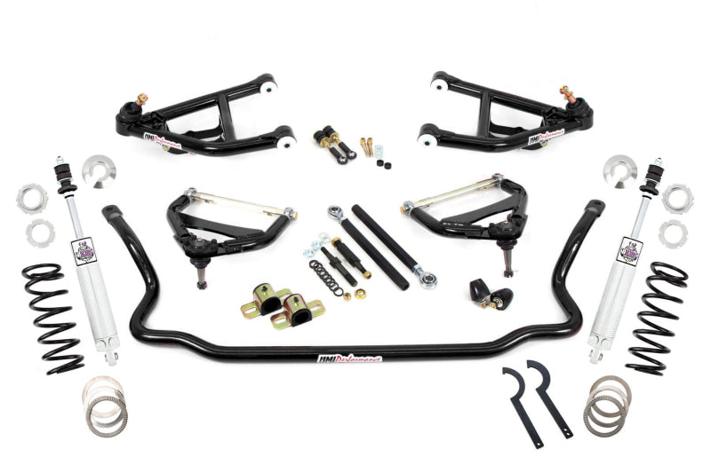 UMI Coilover Kits - UMI Performance 68-70 GM A-Body Corner Max Street Handling Race Package - Black