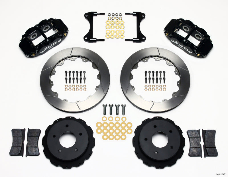 WIL Superlite Brake Kit - Wilwood Narrow Superlite 4R Rear Kit 12.88in 65-82 Corvette C2/C3