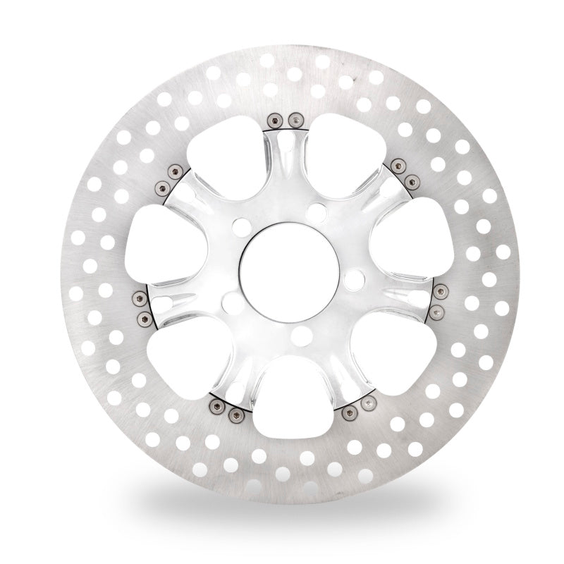 PFM Brake Rotors - Performance Machine Disc/Carr 11.8 Virtue Front - Chrome