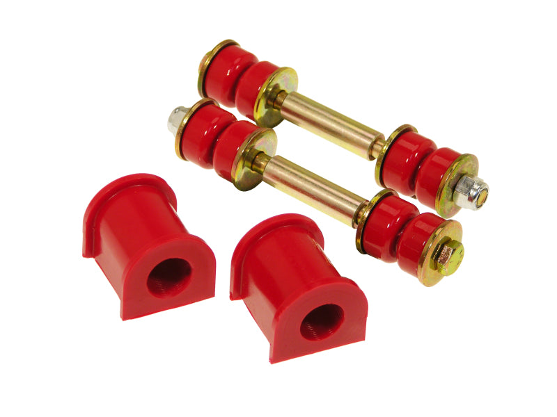 PRO Sway/End Link Bush - Red - Prothane 86.5-97 Nissan Hardbody 4wd Front Sway Bar Bushings - 20mm - Red