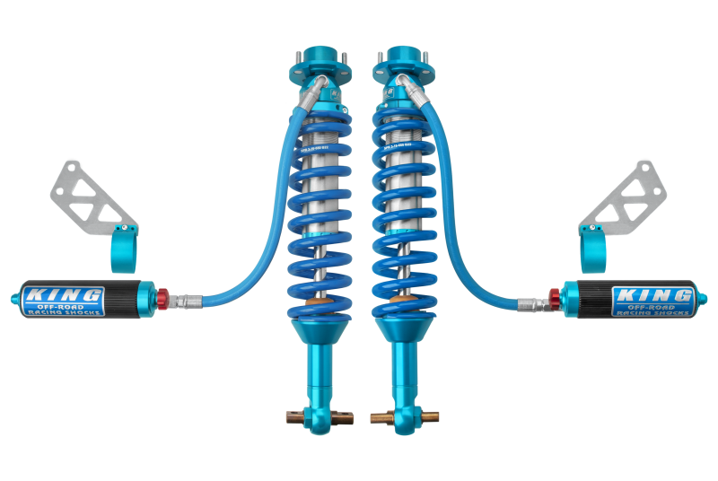 KIN 2.5 Shocks - King Shocks 2021 Ford Bronco Front 2.5 Dia Remote Reservoir Shock w/Adjuster (Pair)