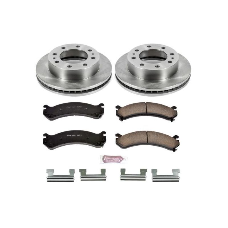 PSB Autospecialty Kit - Power Stop 02-04 Chevrolet Avalanche 2500 Front Autospecialty Brake Kit