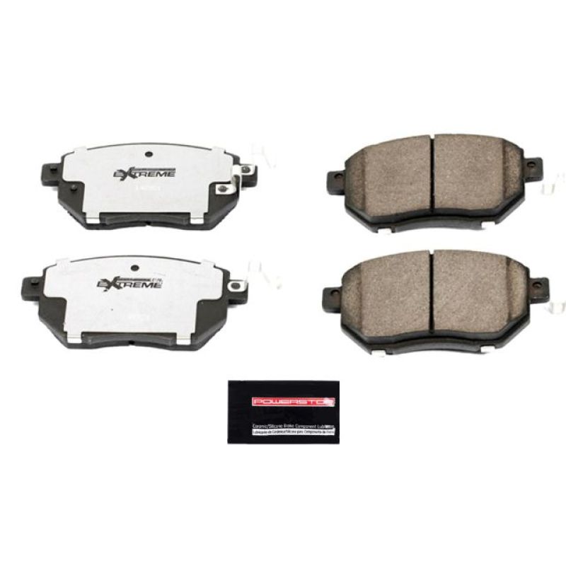 PSB Z26 Extreme Brake Pads - Power Stop 03-06 Infiniti FX35 Front Z26 Extreme Street Brake Pads w/Hardware