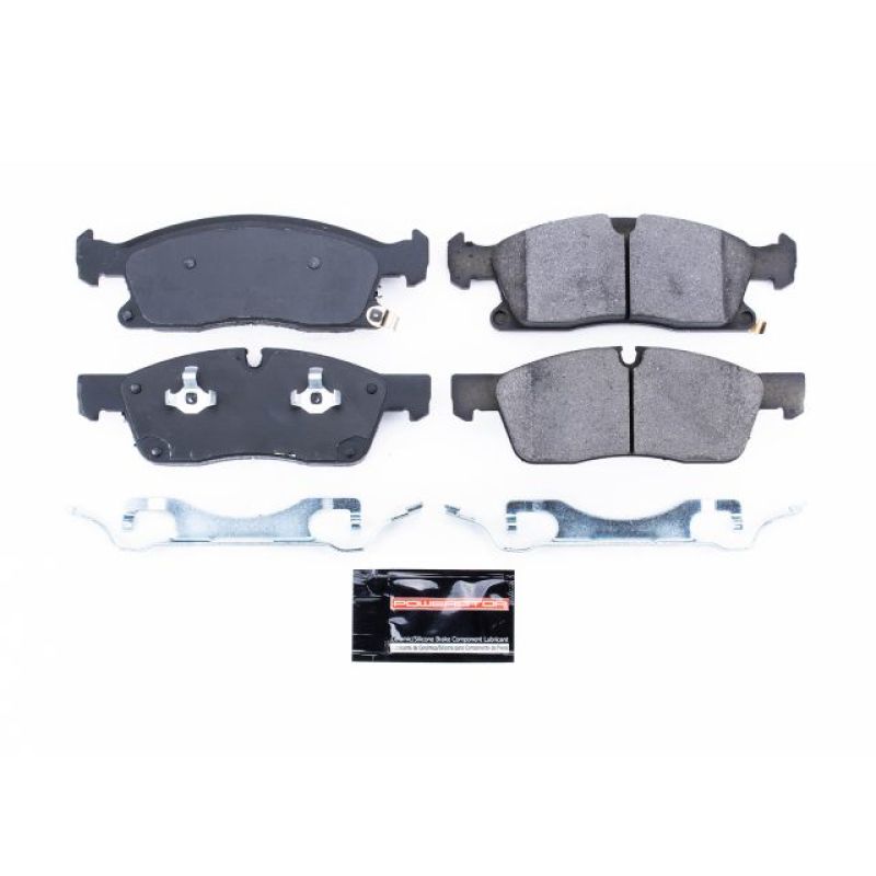 PSB Z23 Evolution Brake Pads - Power Stop 2017 Dodge Durango Front Z23 Evolution Sport Brake Pads w/Hardware