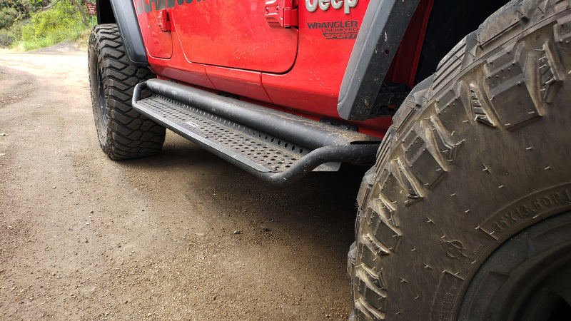 GOR Dom Extreme D1 - Go Rhino Dominator Extreme D1 Side Steps - Tex Blk - 73in
