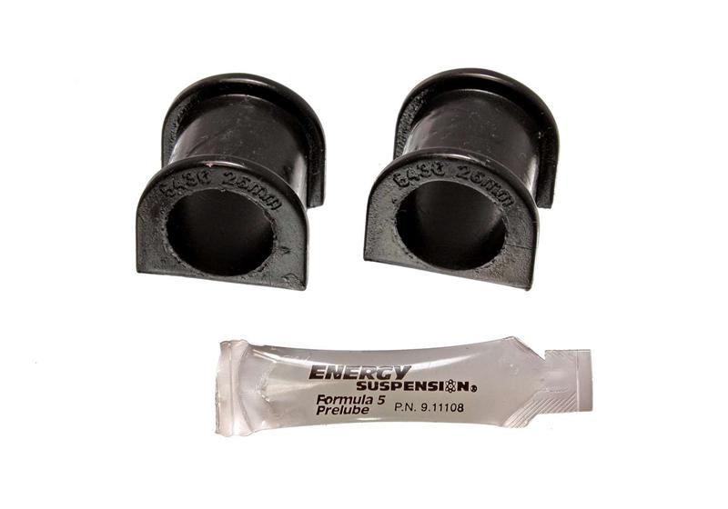 ES Sway Bar Bushings - Black - Energy Suspension 99-00 Honda Civic Si Black 26mm Front Sway Bar Bushings