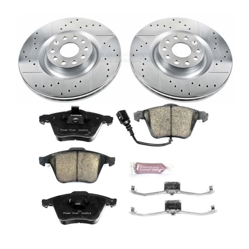 PSB Z23 Evolution Kit - Power Stop 09-11 Volkswagen CC Front Z23 Evolution Sport Brake Kit