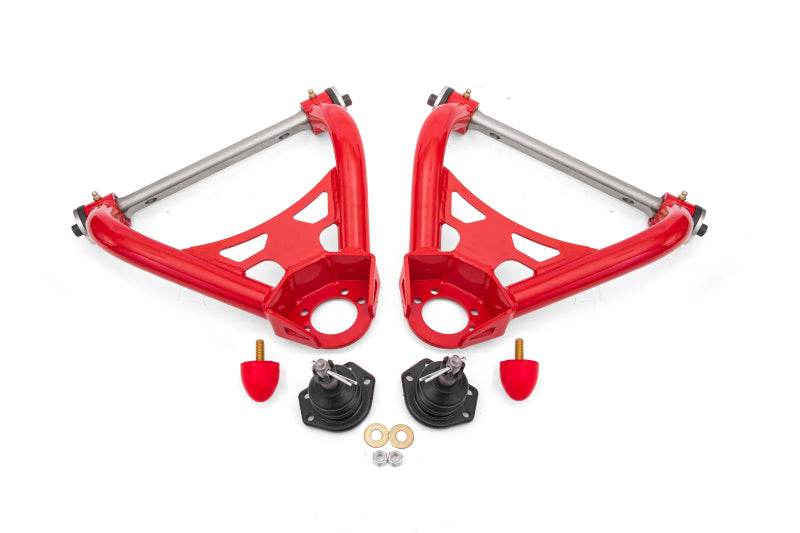 BMR Control Arms - BMR 64-72 A-Body Non-Adj Upper A-Arms (Polyurethane) - Red