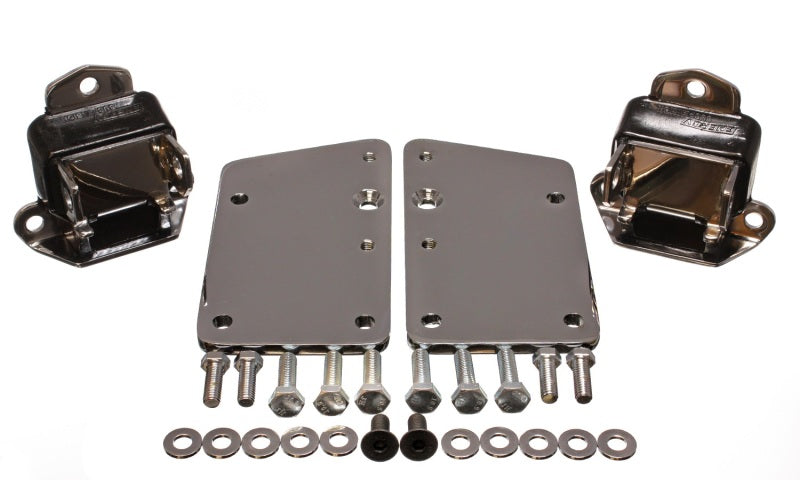 ES Motor Mounts - Black - Energy Suspension Ls Conversion Motor Mount Set - Black