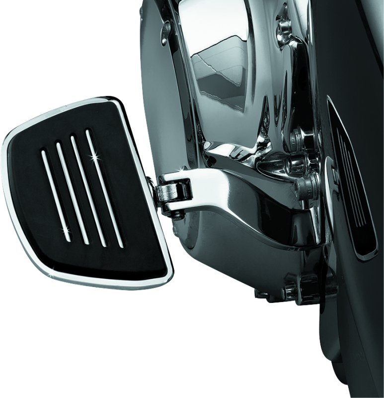 KUR Mini Boards B - Kuryakyn Premium Mini Board With Male Mount Adapter Chrome