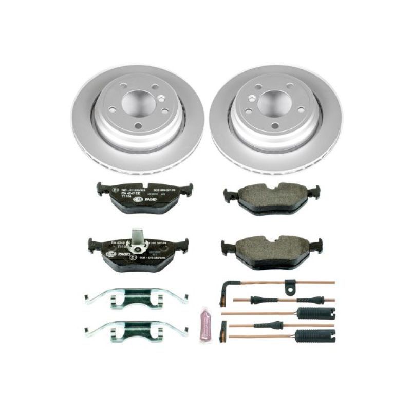 PSB Euro-Stop Kit - Power Stop 01-03 BMW 525i Rear Euro-Stop Brake Kit