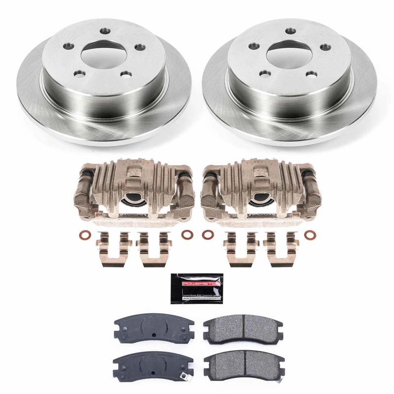 PSB Autospecialty Kit w/Cals - Power Stop 99-04 Oldsmobile Alero Rear Autospecialty Brake Kit w/Calipers