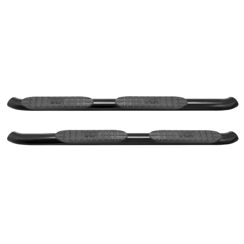WES Nerf Bars - PRO TRAXX 4 - Westin 18-20 Jeep Wrangler JL Unlimited 4DR PRO TRAXX 4 Oval Nerf Step Bars - Textured Black
