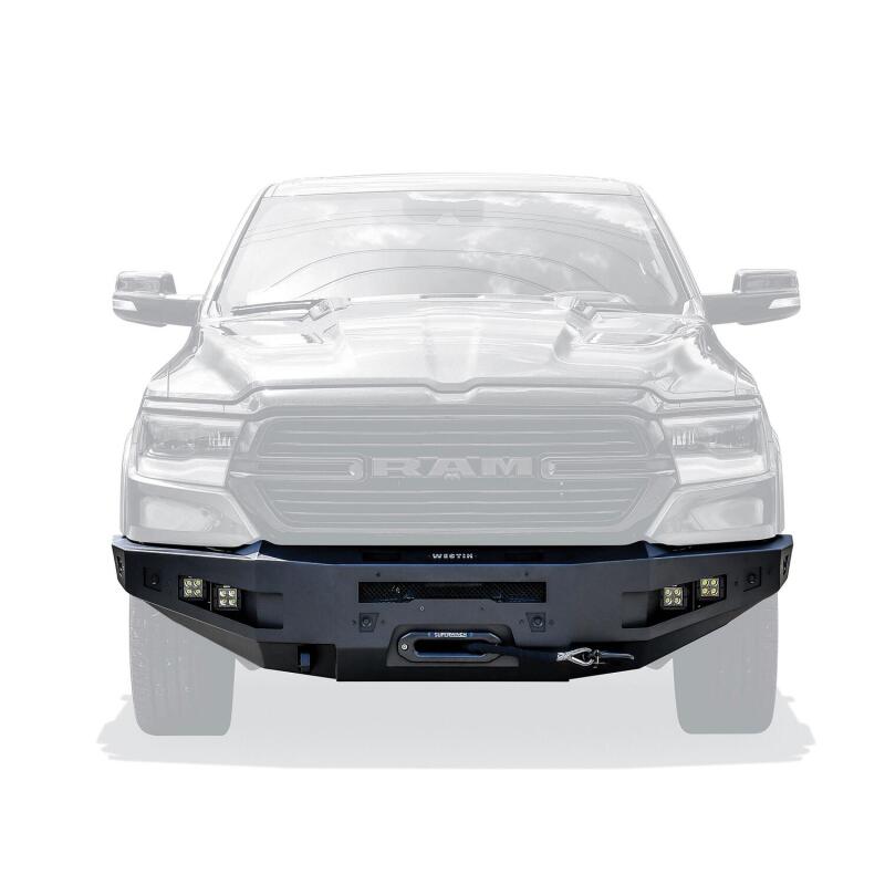WES Pro-Series Bumpers - Westin 19-24 Dodge Ram 1500(Excl Classic) Pro-Series Front Bumper - Textured Black